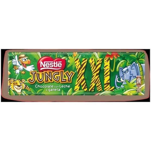 Chocolate Jungly xxl NESTLÉ, tableta 235 g - 0.24 kg - Imagen del producto en Findit