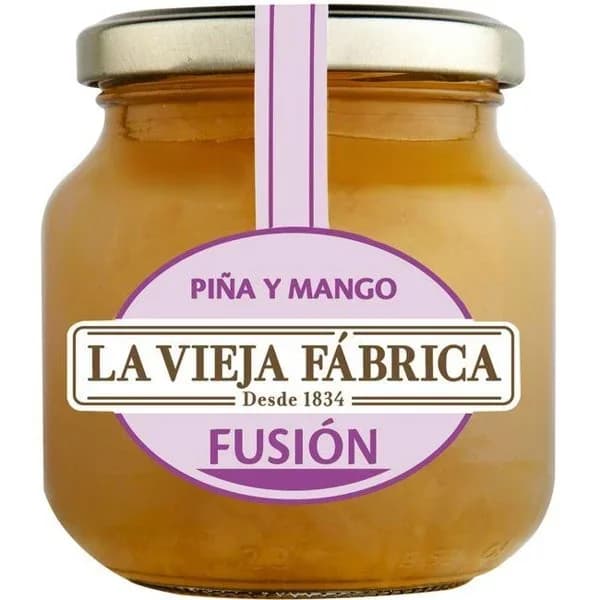 Mermelada de piña y mango LVF, frasco 280 g - 0.28 kg - Imagen del producto en Findit