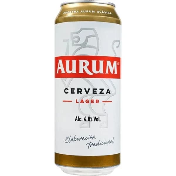 Cerveza AURUM, lata 50 cl - 1 ud - Imagen del producto en Findit
