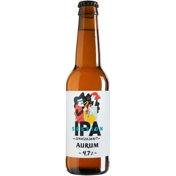 Cerveza Craft Session AURUM, botellín 33 cl - 1 ud - Imagen del producto en Findit