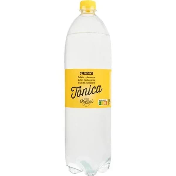 Tónica EROSKI, botella 1,5 litros - 1 ud - Imagen del producto en Findit
