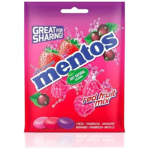 Caramelo masticable mix frutos rojos 160 g - 0.16 kg - Imagen del producto en Findit