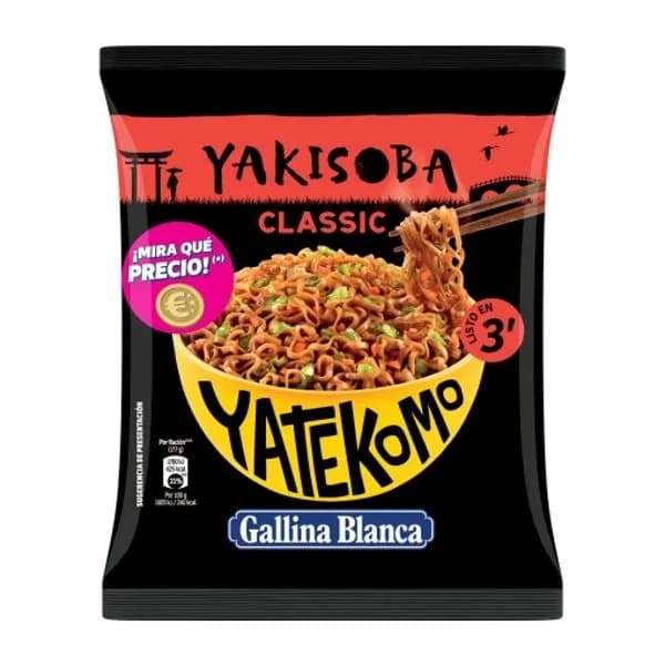 Yakisoba Bag Classic Yatekomo - 0.09 kg - Imagen del producto en Findit