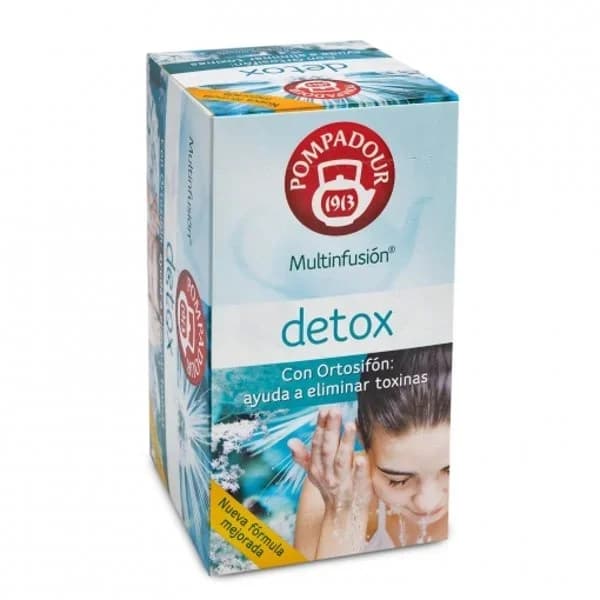 Infusión detox en bolsitas Pompadour 20 ud. - 20 ud - Imagen del producto en Findit