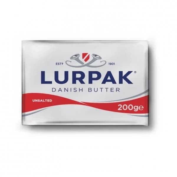 Mantequilla sin sal Lurpak 200 g. - 0.15 kg - Imagen del producto en Findit