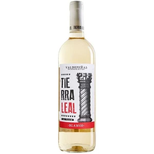 Vino Blanco Valdepeñas TIERRA LEAL, botella 75 cl - 0.75 l - Imagen del producto en Findit