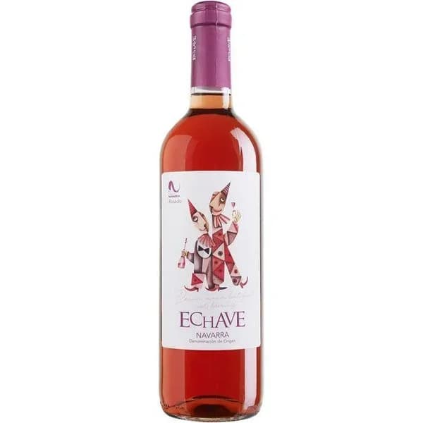 Vino Rosado D.O. Navarra ECHAVE, botella 75 cl - 0.75 l - Imagen del producto en Findit