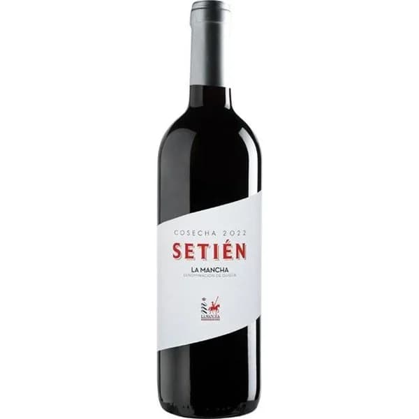Vino Tinto Joven La Mancha SETIEN, botella 75 cl - 0.75 l - Imagen del producto en Findit