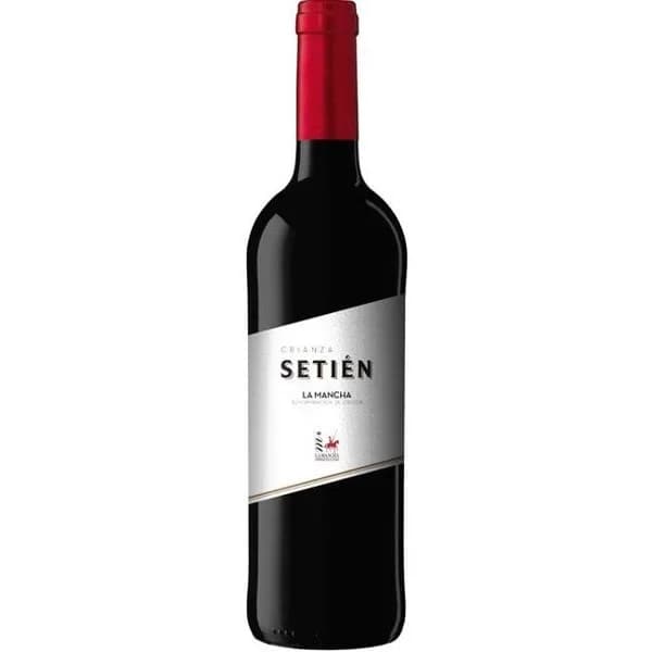 Vino Tinto Crianza La Mancha SETIEN, botella 75 cl - 0.75 l - Imagen del producto en Findit