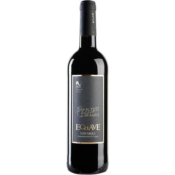 Vino Tinto Reserva D.O. Navarra ECHAVE, botella 75 cl - 0.75 l - Imagen del producto en Findit