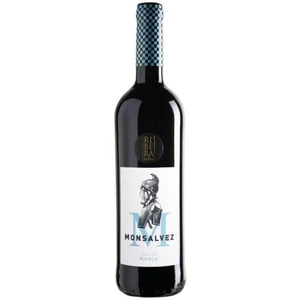Vino Tinto Roble R. del Duero MONSALVEZ, botella 75 cl - 0.75 l - Imagen del producto en Findit
