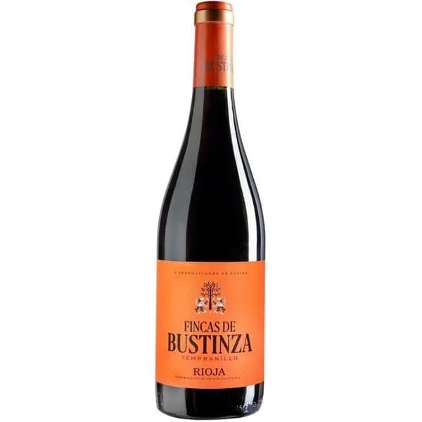 Vino Tinto Joven Rioja FINCAS DE BUSTINZA, botella 75 cl - 0.75 l - Imagen del producto en Findit