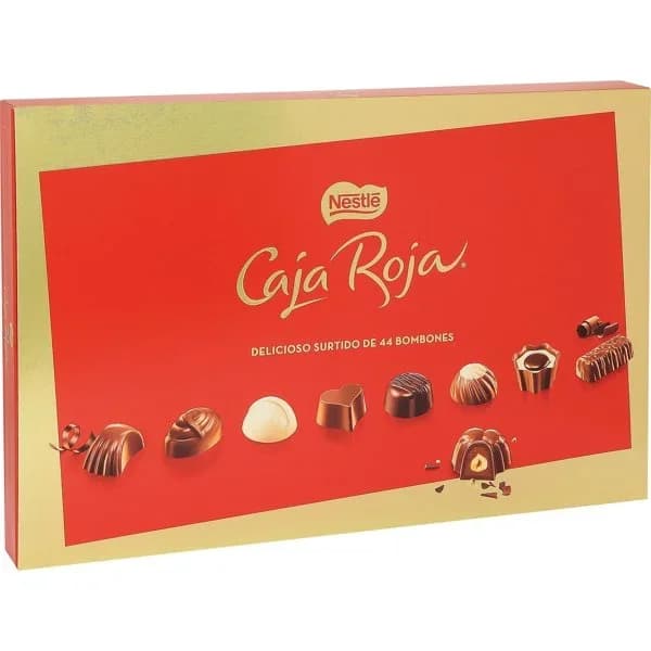 Bombones surtidos Nestlé Caja Roja caja 398 g - 0.4 kg - Imagen del producto en Findit