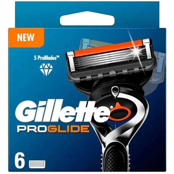 Cargador de afeitar manual GILLETTE Fusion Proshield, pack 6 uds - 1 ud - Imagen del producto en Findit