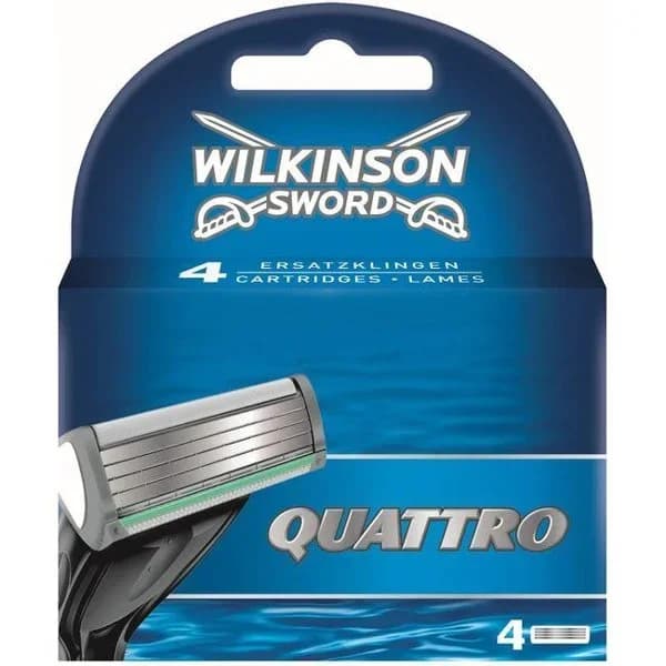Cargador 4 hojas WILKINSON QUATTRO, pack 4 uds - 1 ud - Imagen del producto en Findit