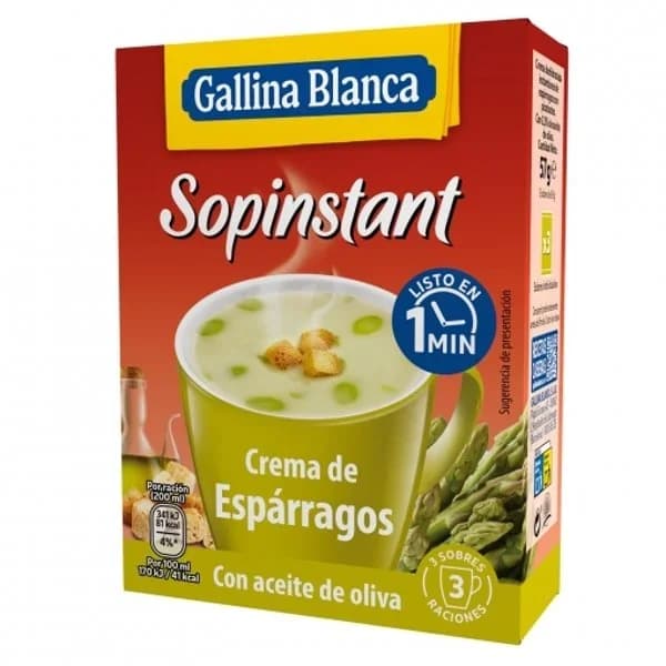 Sopinstant Espárragos Caja - 0.06 kg - Imagen del producto en Findit