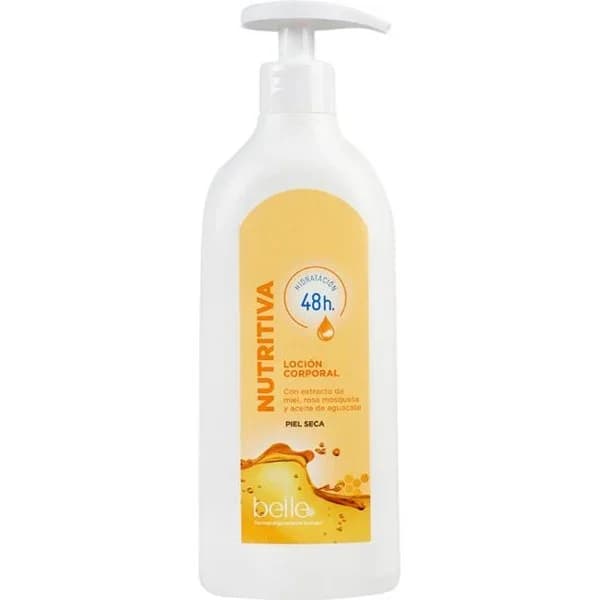 Loción cuerpo nutritiva belle, dosificador 400 ml - 0.4 l - Imagen del producto en Findit