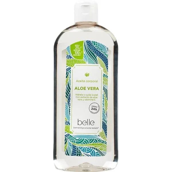 Aceite corporal aloe vera BELLE, bote 300 ml - 0.3 l - Imagen del producto en Findit