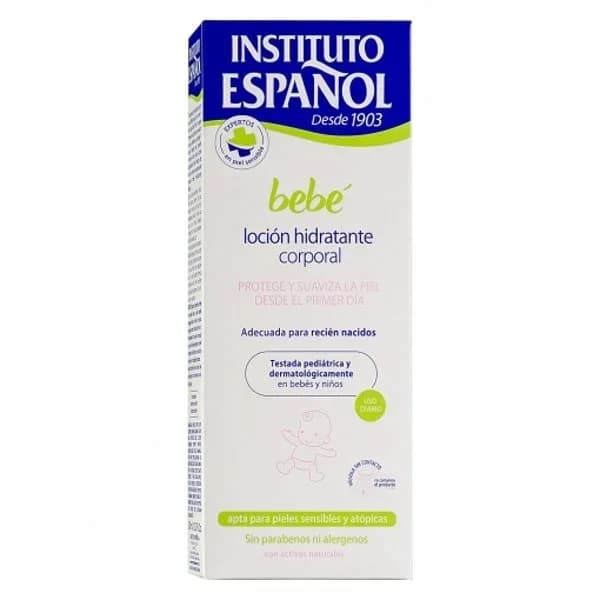 Loción hidratante corporal INSTITUTO ESPAÑOL, dosificador 300 ml - 0.3 l - Imagen del producto en Findit
