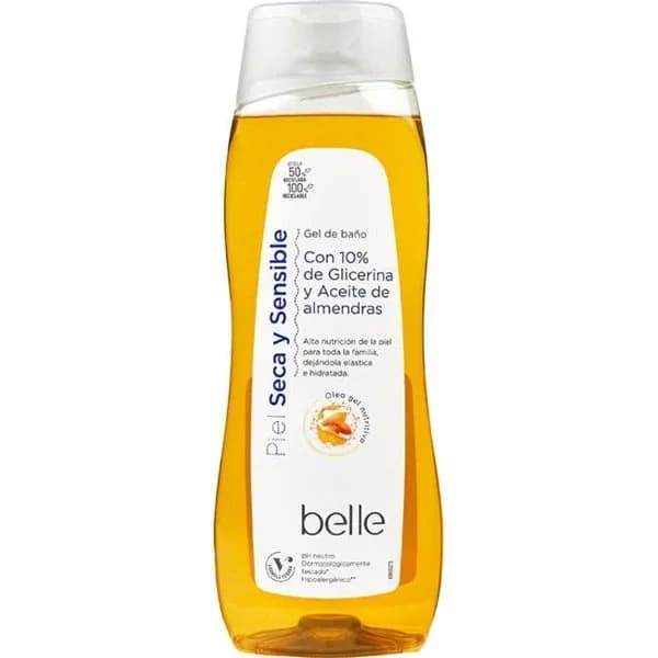 Gel piel sensible glicerina BELLE, bote 750 ml - 0.75 l - Imagen del producto en Findit