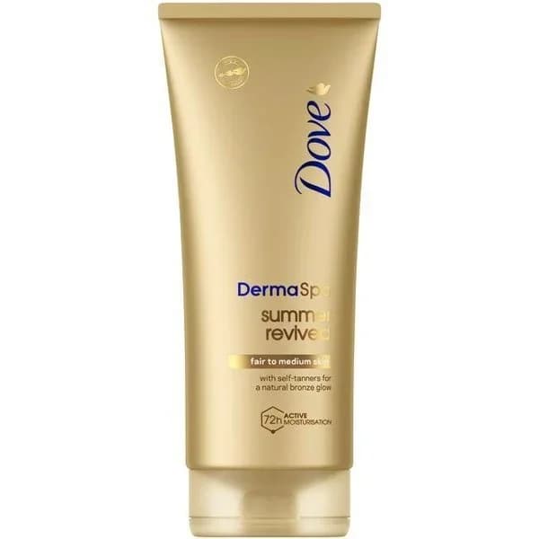 Loción autobronceadora tono claro-medio DOVE, tubo 200 ml - 0.2 l - Imagen del producto en Findit