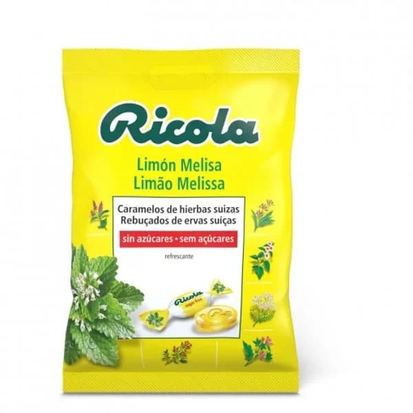 Caramelos sabor limón melisa sin azúcar Ricola 70 g. - 0.07 kg - Imagen del producto en Findit