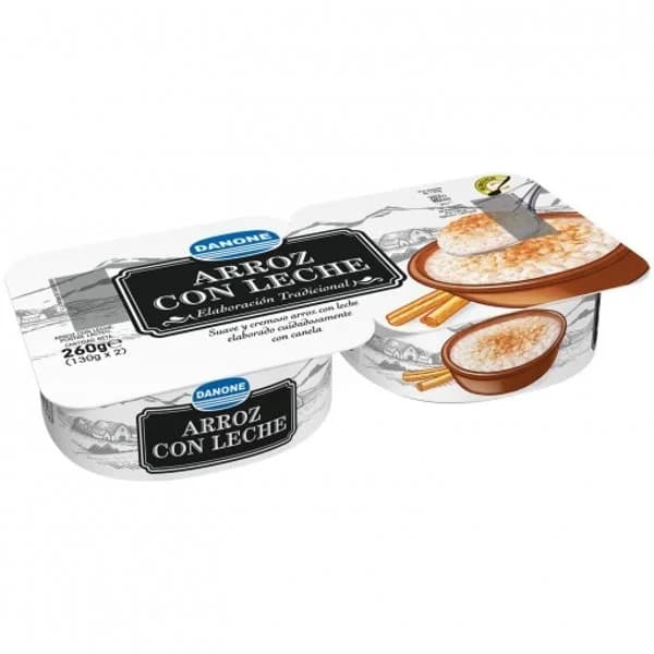 Arroz con leche 2x130 g - 0.26 kg - Imagen del producto en Findit