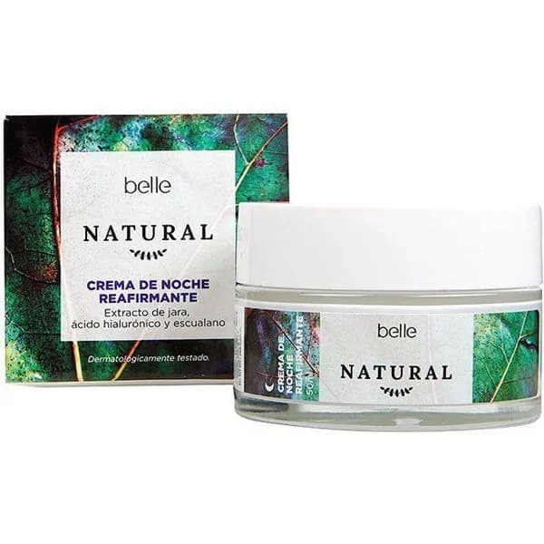 Crema de noche reafirmante belle Natural, tarro 50 ml - 1 ud - Imagen del producto en Findit