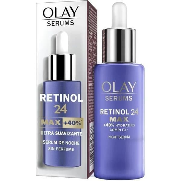 Serum facial de noche OLAY RETINOL 24 MAX, gotero 40 ml - 1 ud - Imagen del producto en Findit