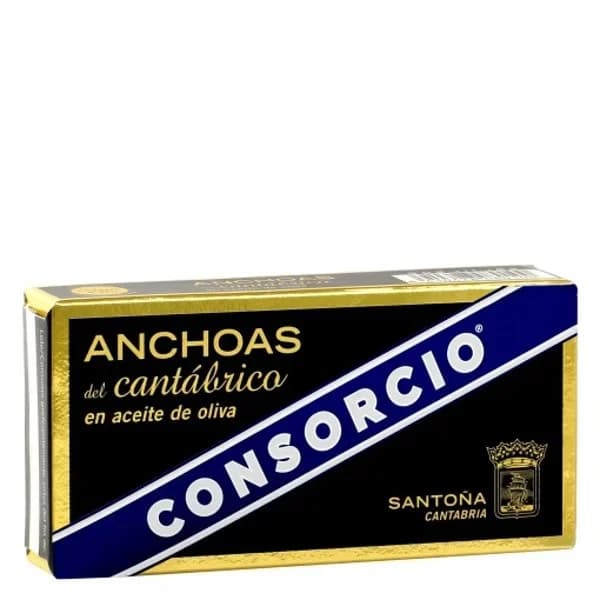 Anchoas del Cantábrico en aceite de oliva Consorcio 29 g. - 0.03 kg - Imagen del producto en Findit