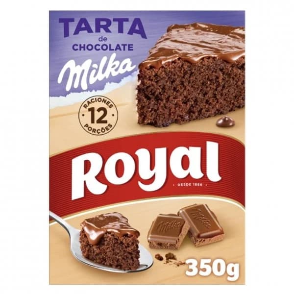 Preparado Tarta Chocolate Milka 12 Raciones - 0.36 kg - Imagen del producto en Findit