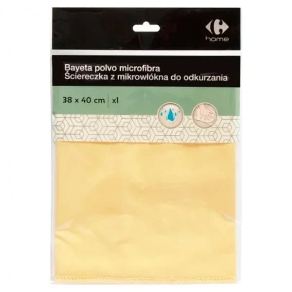 Bayeta para polvo de Microfibra  Carrefour - Beige - 1 ud - Imagen del producto en Findit