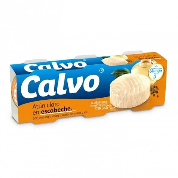 Atún claro en escabeche 3x80 g - 0.16 kg - Imagen del producto en Findit