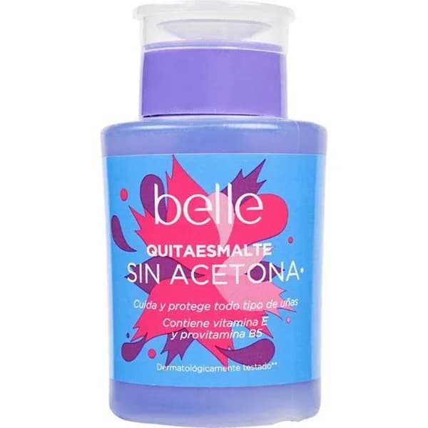Quitaesmalte sin acetona con dosificador BELLE, bote 190 ml - 0.19 l - Imagen del producto en Findit