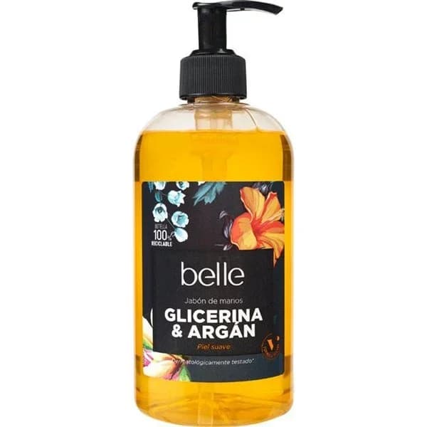 Jabón de manos con glicerina belle, dosificador 500 ml - 0.5 l - Imagen del producto en Findit