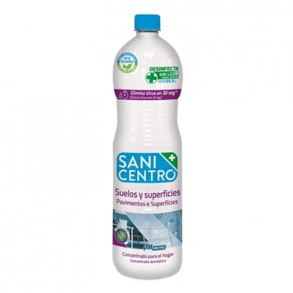 Limpiador concentrado para suelos y superficies Sanicentro botella 1.5 l - 1.5 l - Imagen del producto en Findit