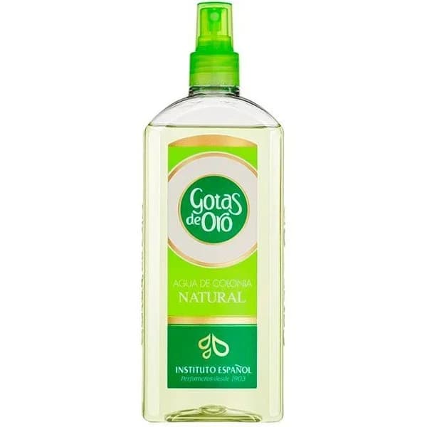 Agua de colonia natural GOTAS DE ORO, spray 400 ml - 1 ud - Imagen del producto en Findit