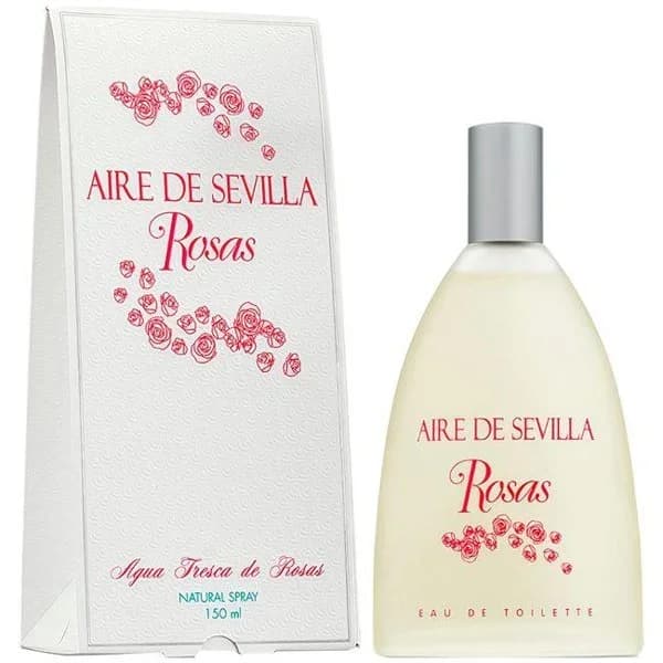 Colonia agua fresca de rosas AIRE DE SEVILLA, vaporizador 150 ml - 0.15 l - Imagen del producto en Findit