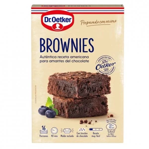 DR.OETKER BROWNIE 456 G. - 0.46 kg - Imagen del producto en Findit