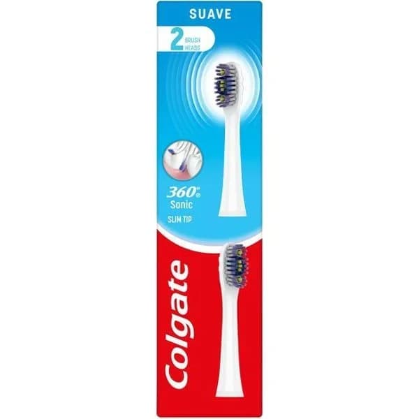 Recambio 360º sonic tip suave COLGATE, pack 2 uds - 2 ud - Imagen del producto en Findit