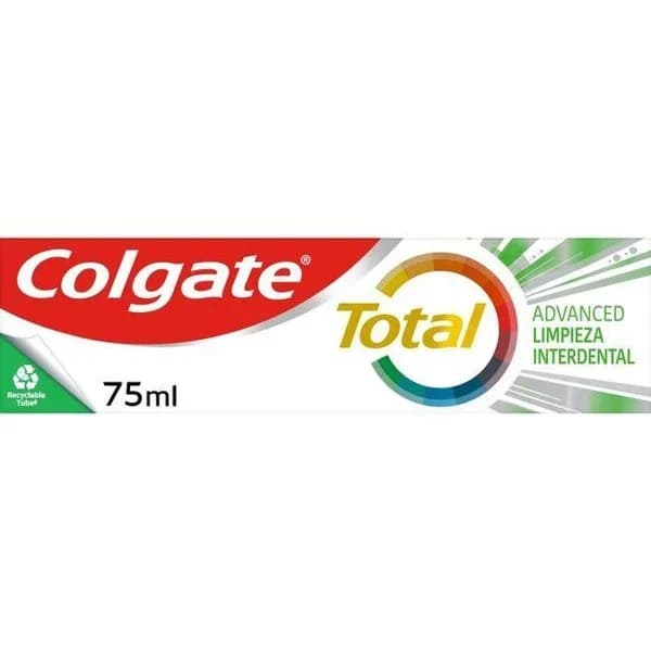 Dentífrico limpieza profunda COLGATE Total, tubo 75 ml - 0.08 l - Imagen del producto en Findit
