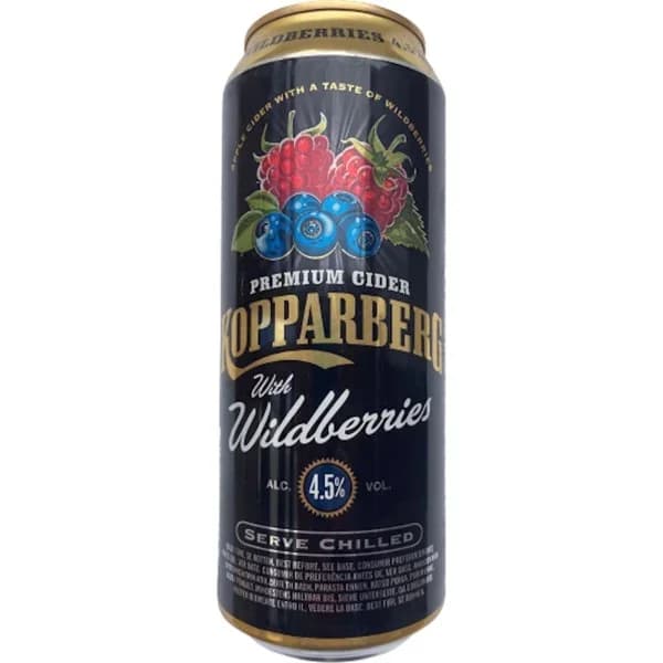 Sidra Kopparberg Premium sabor frutos del bosque lata 50 cl. - 1 ud - Imagen del producto en Findit