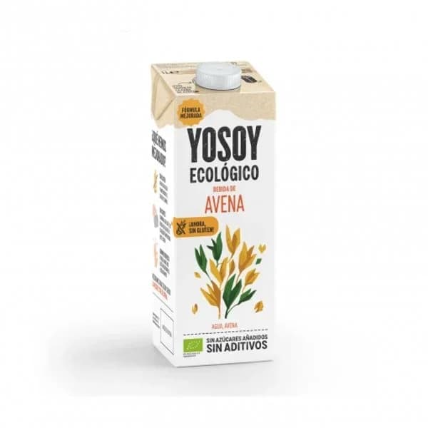 Bebida de Avena Ecológica S/Azúcar Añadido - 1 l - Imagen del producto en Findit