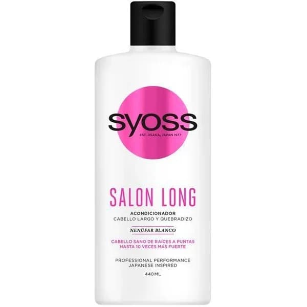 Acondicionador Salon Long SYOSS, bote 440 ml - 1 ud - Imagen del producto en Findit