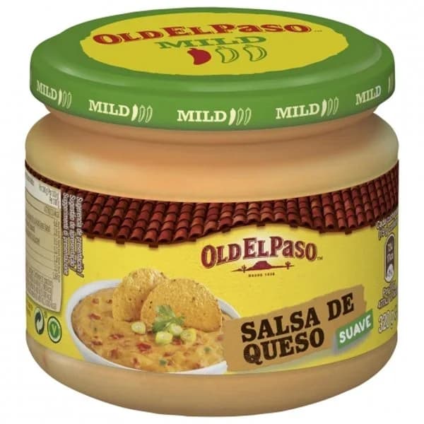 Salsa de queso Old El Paso frasco 320 g - 0.32 kg - Imagen del producto en Findit