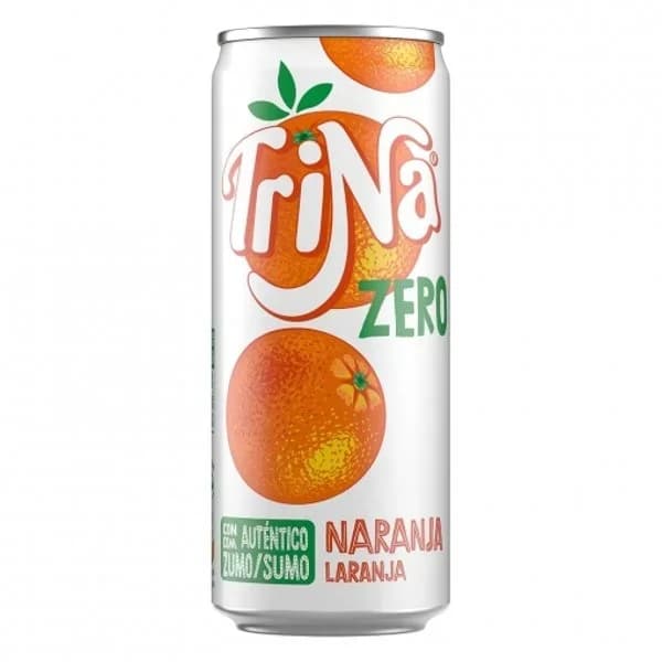 Refresco Naranja sin Gas Zero Lata - 0.33 l - Imagen del producto en Findit