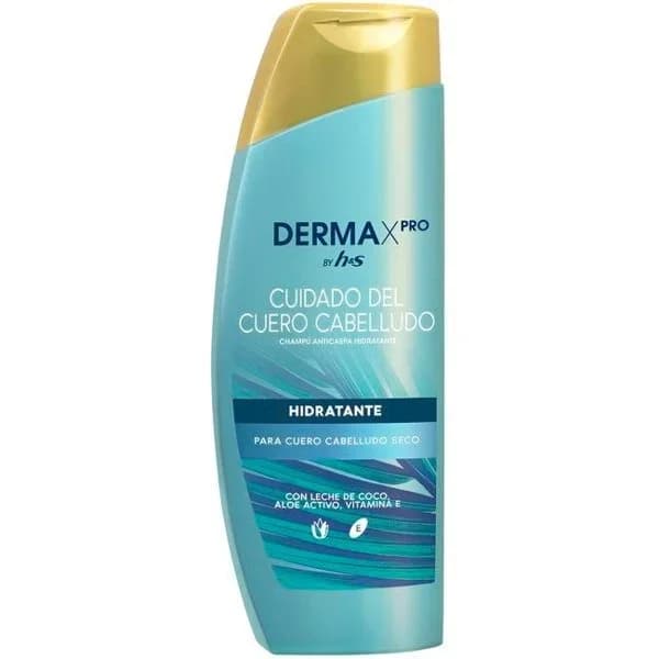 Champú anticaspa hidratante para cuero cabelludo seco Derma X PRO H&S 300 ml. - 0.3 l - Imagen del producto en Findit