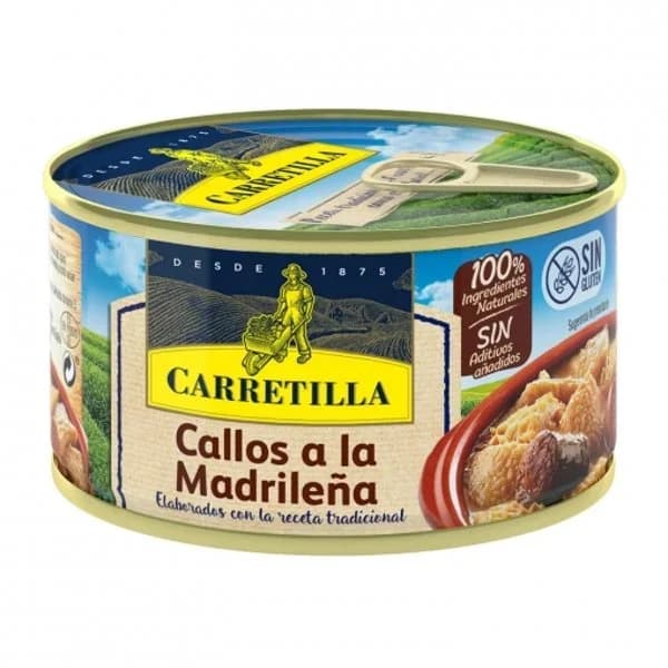 Callos madrileña CARRETILLA, lata 380 g - 0.38 kg - Imagen del producto en Findit