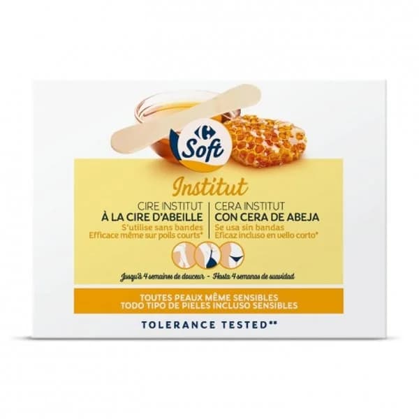 Cera Institut con cera de abejas Carrefour Soft 400 ml. - 0.4 l - Imagen del producto en Findit