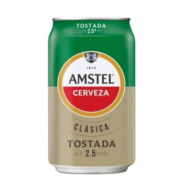 Cerveza Clásica Tostada Lata - 0.33 l - Imagen del producto en Findit